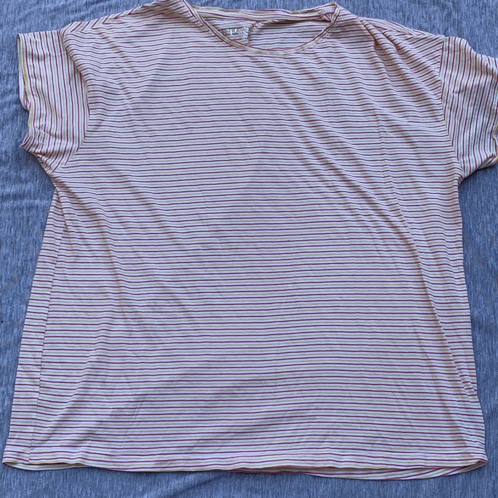 Red and Yellow striped shirt